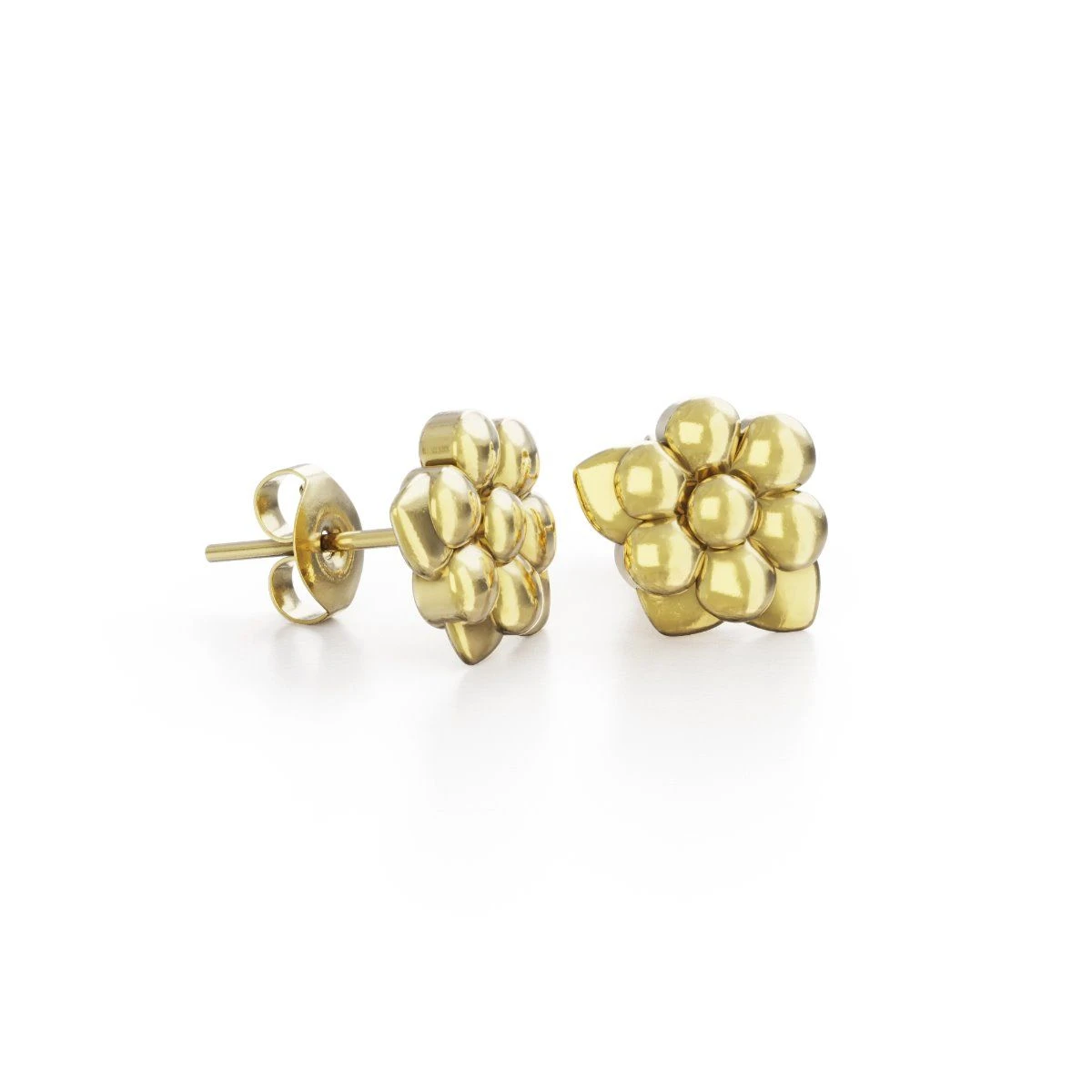 Miffy Miffy Daisy Stud Earrings 18ct Gold Vermeil Miffy Miffy Daisy Stud Earrings 18ct Gold Vermeil