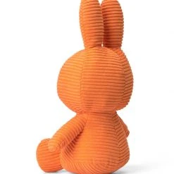 Miffy 33cm Orange Sitting Corduroy Cuddly Toy