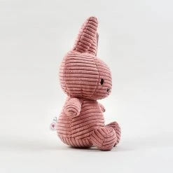 Miffy Corduroy Dusky Rose Miffy - Medium Toy