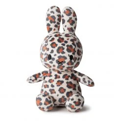 Miffy Miffy Sitting All-Over Leopard Print 23cm