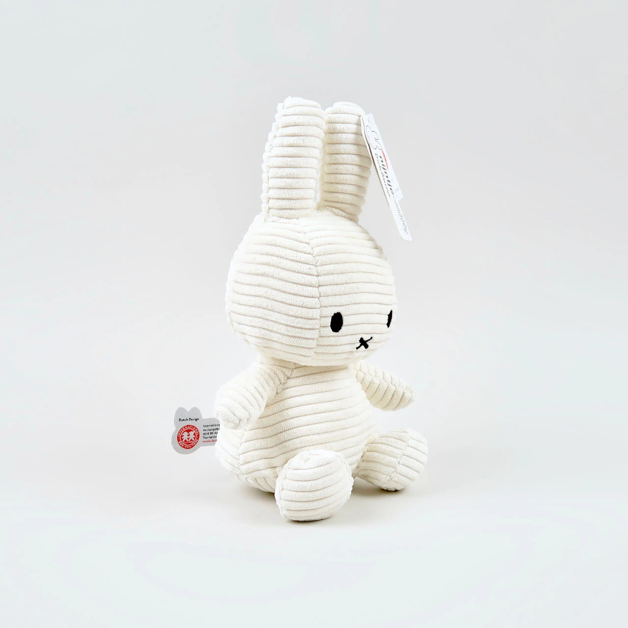Miffy Corduroy White Miffy - Medium Miffy Corduroy White Miffy - Medium