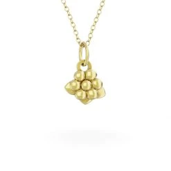 Miffy Miffy Daisy Necklace 18ct Gold Vermeil