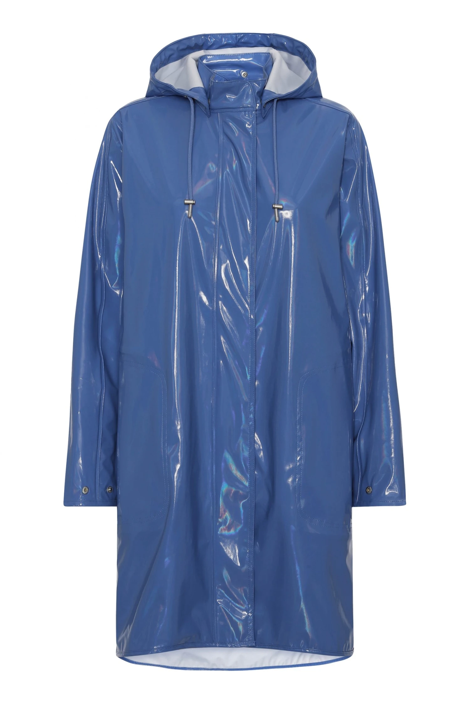 Ilse Jacobsen RAIN71G A'Line Raincoat - Light Regatta Ilse Jacobsen RAIN71G A'Line Raincoat - Light Regatta
