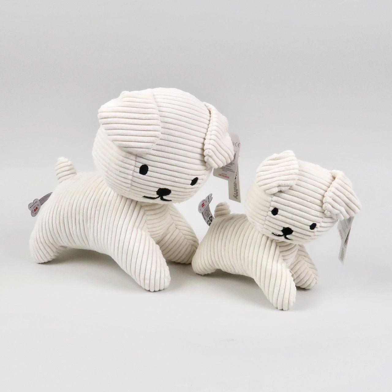 Miffy Corduroy Cream Snuffy The Dog - Medium Miffy Corduroy Cream Snuffy The Dog - Medium