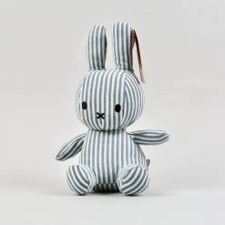 Miffy Denim Stripe Miffy - Medium Toy