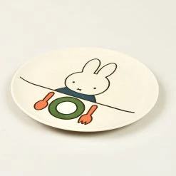 Miffy Miffy - Set of 4 Bamboo Plates - Food 10 Miffy Miffy - Set of 4 Bamboo Plates - Food