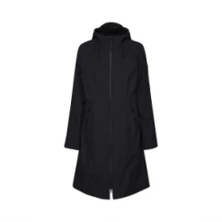 Ilse Jacobsen Ilse Jacobsen Long Black Raincoat 37L