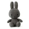 Miffy Grey Corduroy Miffy - Large 1 Miffy Grey Corduroy Miffy - Large