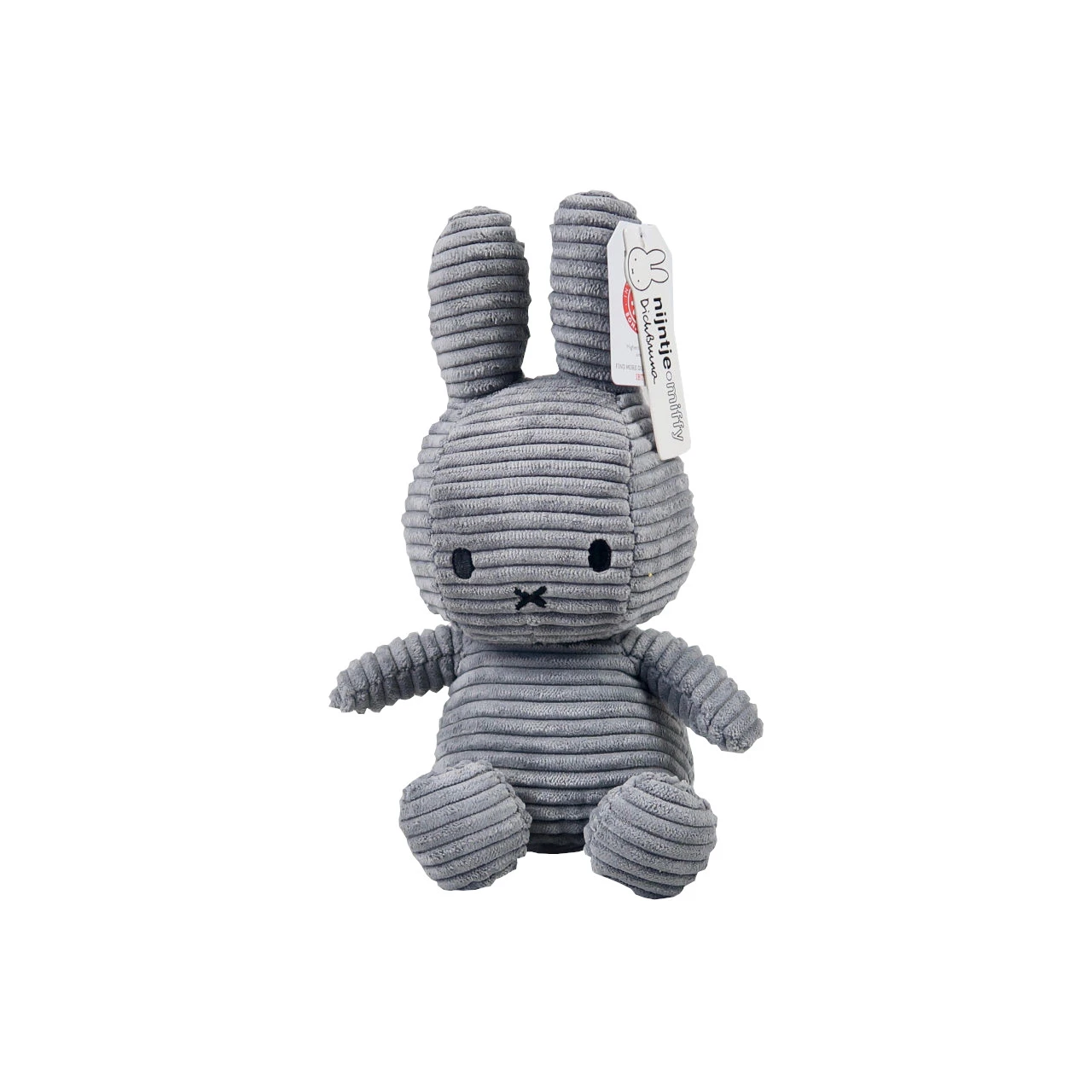 Miffy Corduroy Grey Miffy - Medium 3 Miffy Corduroy Grey Miffy - Medium