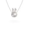 Miffy Miffy Large Sterling Silver Head Necklace