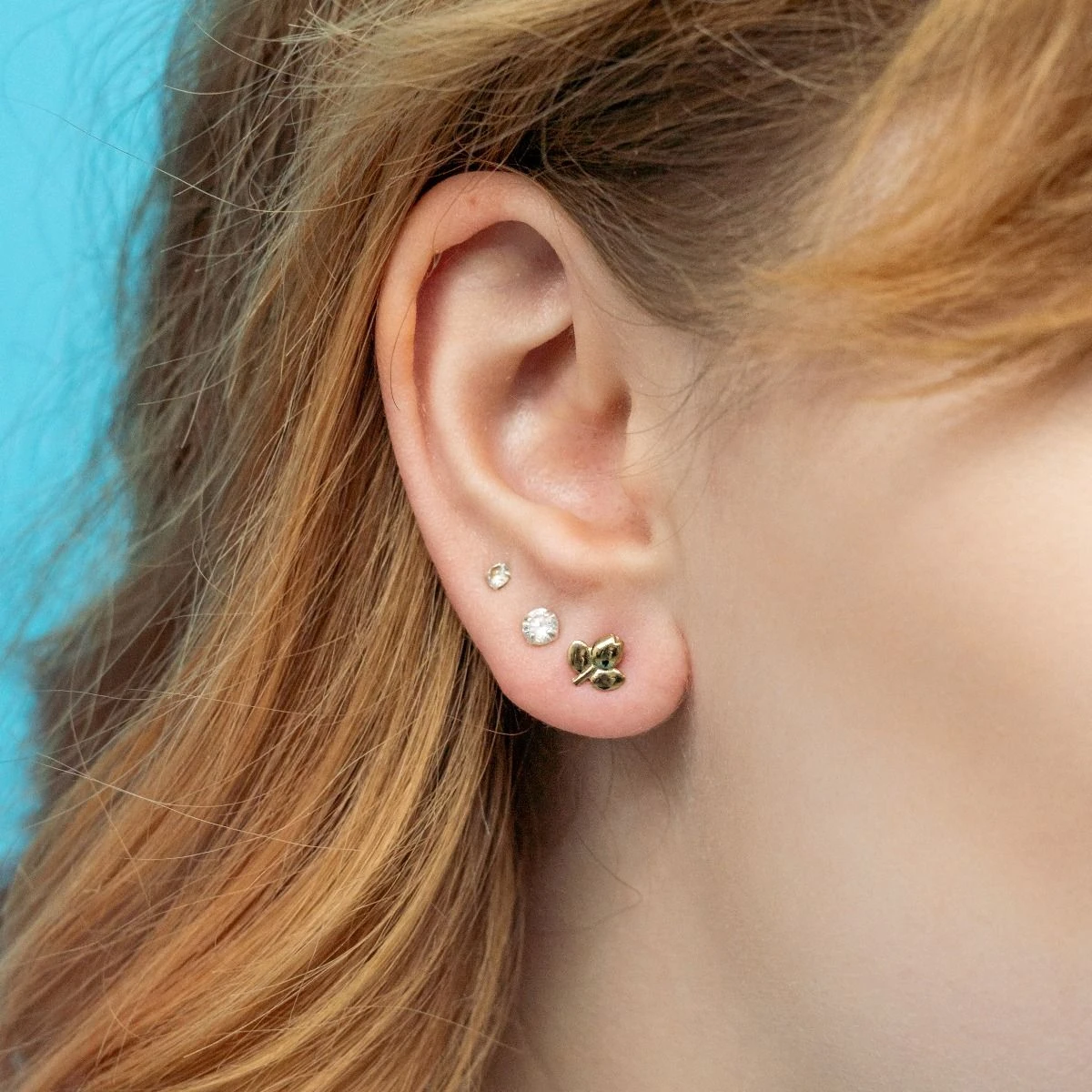 Miffy Miffy Tulip Stud Earrings 18ct Gold Vermeil 4 Miffy Miffy Tulip Stud Earrings 18ct Gold Vermeil