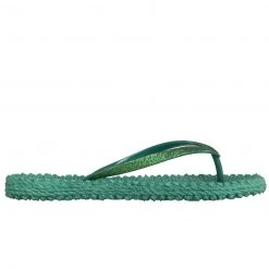 Ilse Jacobsen Cheerful Glitter Flip Flops - North Green