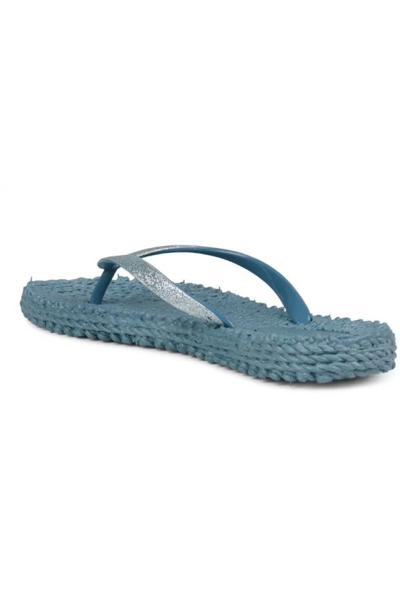 Ilse Jacobsen Lichen Blue Cheerful Glitter Flip Flops 4 Ilse Jacobsen Lichen Blue Cheerful Glitter Flip Flops