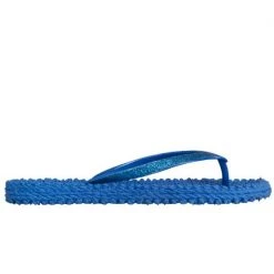 Ilse Jacobsen Direct Blue Cheerful Glitter Flip Flops Slippers