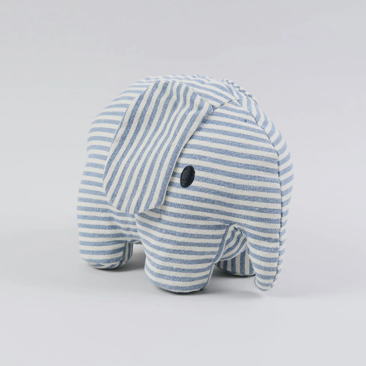 Miffy Denim Stripe Elephant Toy 5 Miffy Denim Stripe Elephant Toy