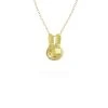 Miffy Miffy Mini Head Necklace 18ct Gold Vermeil 1 Miffy Miffy Mini Head Necklace 18ct Gold Vermeil