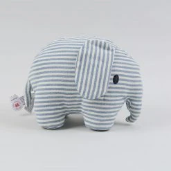 Miffy Denim Stripe Elephant Toy 7 Miffy Denim Stripe Elephant Toy
