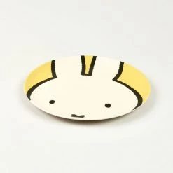 Miffy Set of 4 Head Bamboo Plates 12 Miffy Set of 4 Head Bamboo Plates