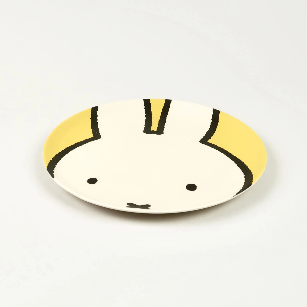 Miffy Set of 4 Head Bamboo Plates Miffy Set of 4 Head Bamboo Plates