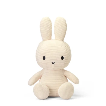 Miffy 70cm Off White Sitting Cuddly Corduroy Toy 3 Miffy 70cm Off White Sitting Cuddly Corduroy Toy