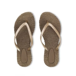 Ilse Jacobsen Cub Brown Cheerful Glitter Flip Flops