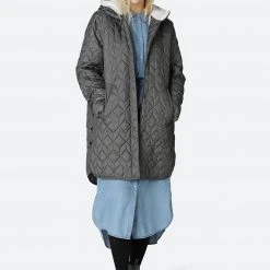 Ilse Jacobsen AERIAL05 Padded Coat - Shadow