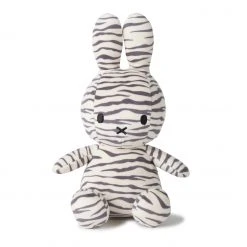 Miffy Miffy Sitting All-Over Zebra Print 23cm