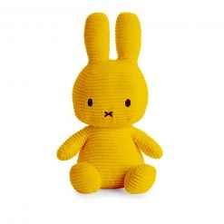 Miffy Miffy Sitting Corduroy Yellow - 33 cm