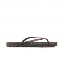 Ilse Jacobsen Cheerful Glitter Flip Flops - Prune