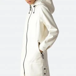 Ilse Jacobsen RAIN128 Raincoat - White Sugar 5 Ilse Jacobsen RAIN128 Raincoat - White Sugar